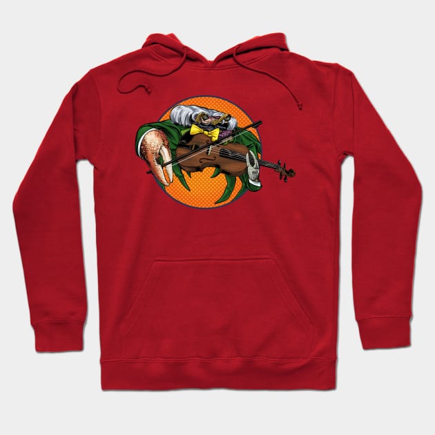 The Fiddler Crab Hoodie by ThirteenthFloor